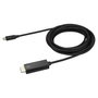 StarTech.com Cable Adaptador USB-C a HDMI 4K 60Hz 3m Negro