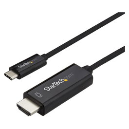 StarTech.com Cable Adaptador USB-C a HDMI 4K 60Hz 3m - Negro