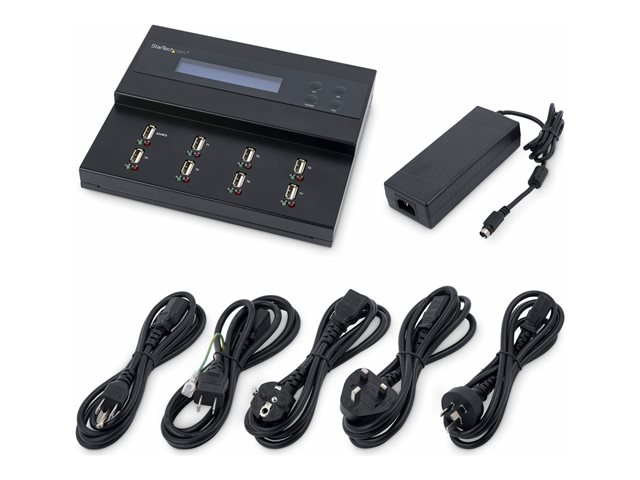 StarTech.com Clonador y Borrador Autónomo 1:7 para Memorias USB USBDUPE17 StarTech.com Clonador y Borrador Autónomo 1:7 para Memorias USB USBDUPE17