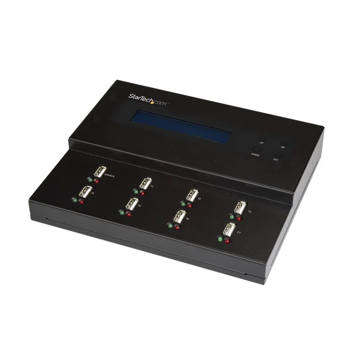 StarTech Duplicador y Borrador Autónomo 1:7 para Memorias USB USBDUPE17 StarTech Duplicador y Borrador Autónomo 1:7 para Memorias USB USBDUPE17