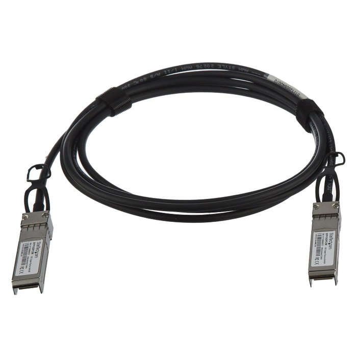 Startech Cable SFP+ Direct-Attach Twinax MSA 10GbE, 2m de Conexión Directa 10GBase SFP+ a SFP+
