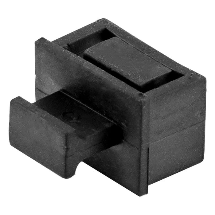 StarTech SFP Dust Cover, Guardapolvos para Puerto SFP, Paquete de 10 Unidades, Negro, Caucho, Fibra Óptica - SFP Port Cover