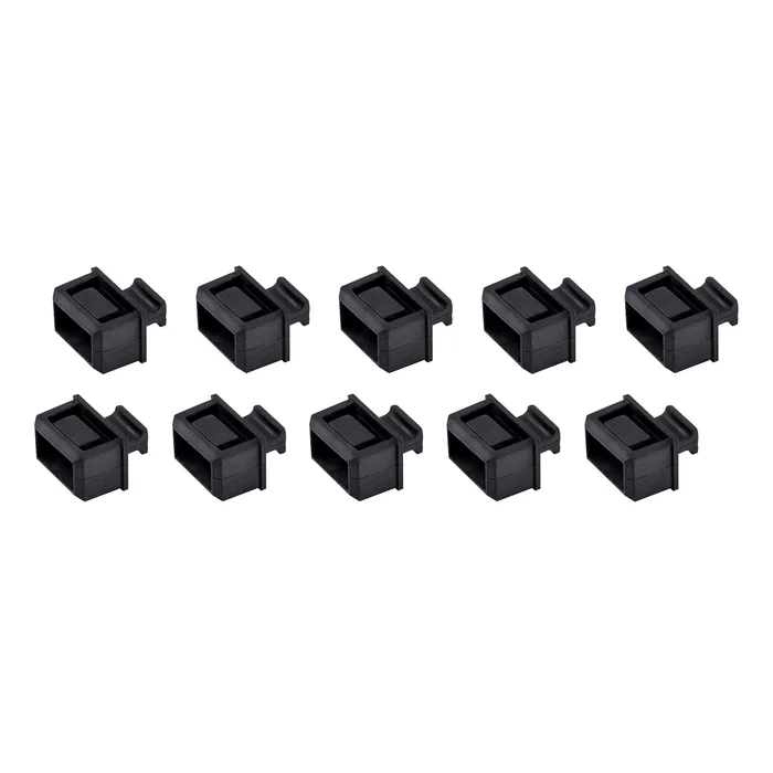 StarTech SFPCAP10 Tapones Antipolvo para SFP y SFP+, 10 unidades, Negro StarTech SFPCAP10 Tapones Antipolvo para SFP y SFP+, 10 unidades, Negro
