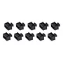 StarTech SFPCAP10 Tapones Antipolvo para SFP y SFP+, 10 unidades, Negro