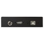 StarTech.com Adaptador USB a Serie Industrial 8 Puertos RS232/422/485 15kV ESD IP30 DIN Rail Negro Acero