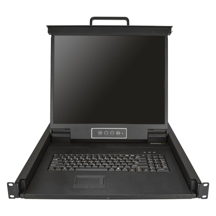 StarTech Consola KVM de Montaje en Rack 1U para Servidor - Monitor LCD 19" 1280x1024 con Teclado, Puerto VGA, USB, 50.000 MTBF
