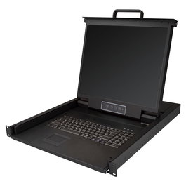 StarTech Consola KVM de Montaje en Rack 1U para Servidor - Monitor LCD 19" 1280x1024 con Teclado, Puerto VGA, USB, 50.000 MTBF