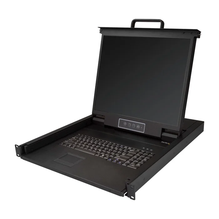 StarTech Consola KVM de Montaje en Rack 1U con Monitor LCD de 19 pulgadas y Teclado QWERTY StarTech Consola KVM de Montaje en Rack 1U con Monitor LCD de 19 pulgadas y Teclado QWERTY