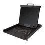 StarTech.com Consola KVM de montaje en rack de 19 pulg con monitor LCD y teclado QWERTY