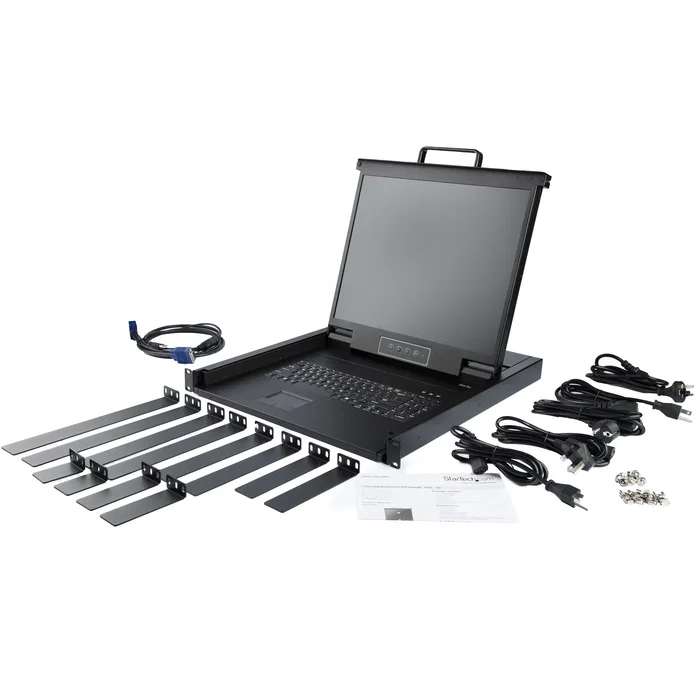 StarTech.com Consola KVM de montaje en rack de 19 pulgadas con monitor LCD