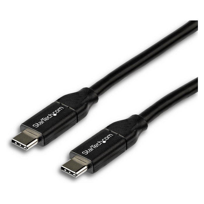 Cable USB C Startech USB2C5C2M Negro 2 m Cable USB C Startech USB2C5C2M Negro 2 m