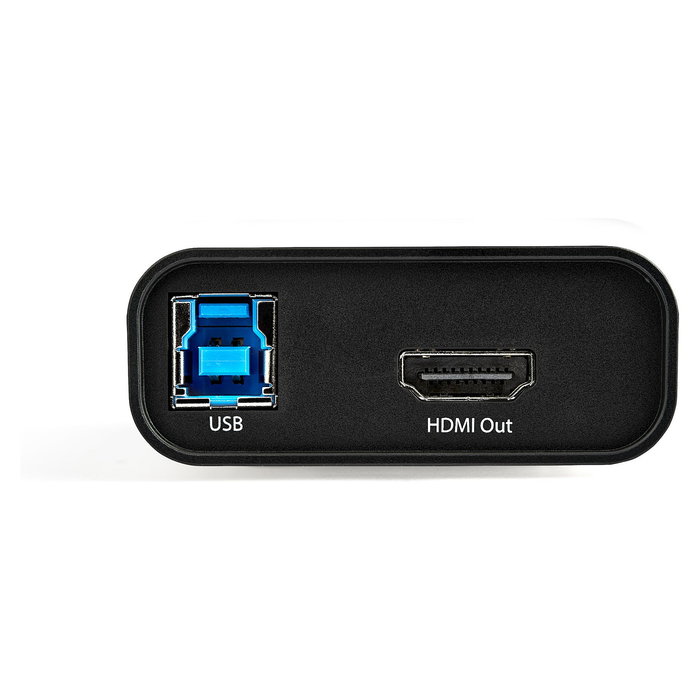 StarTech.com Dispositivo Captura Vídeo HDMI a USB-C 1080p 60fps Grabador UVC Plug-and-Play USB 3.2 Gen 1 Negro y Plata