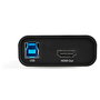StarTech.com Dispositivo Captura Vídeo HDMI a USB-C 1080p 60fps Grabador UVC Plug-and-Play USB 3.2 Gen 1 Negro y Plata