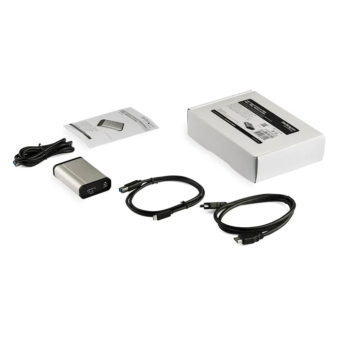 StarTech.com Capturadora de vídeo HDMI a USB-C 1080p 60fps UVCHDCAP StarTech.com Capturadora de vídeo HDMI a USB-C 1080p 60fps UVCHDCAP