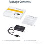 StarTech.com Adaptador Gráfico Externo USB 3.0 a DisplayPort Doble | Conversor USB 3.0 a DP con Video Doble 4K 60Hz