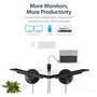 StarTech.com Adaptador Gráfico Externo USB 3.0 a DisplayPort Doble | Conversor USB 3.0 a DP con Video Doble 4K 60Hz
