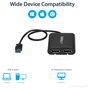 StarTech.com Adaptador Gráfico Externo USB 3.0 a DisplayPort Doble | Conversor USB 3.0 a DP con Video Doble 4K 60Hz