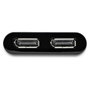 StarTech.com Adaptador Gráfico Externo USB 3.0 a DisplayPort Doble | Conversor USB 3.0 a DP con Video Doble 4K 60Hz
