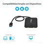StarTech Adaptador Gráfico USB 3.0 a Doble DisplayPort 4K 60Hz Negro