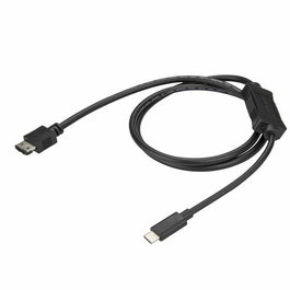 StarTech.com Adaptador Cable USB Tipo C a eSATA de 1m, conector USB-C 24 pines, velocidad de transferencia hasta 6 Gbit/s SATA III, para HDD, SSD y unidades ópticas