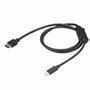 StarTech.com Cable Adaptador USB-C a eSATA de 1m Negro
