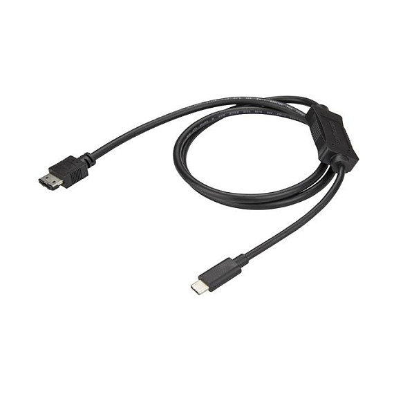 StarTech.com Cable USB-C a eSATA de 1m para HDD/SSD/ODD