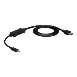 StarTech.com Adaptador Cable USB Tipo C a eSATA de 1m, conector USB-C 24 pines, velocidad de transferencia hasta 6 Gbit/s SATA III, para HDD, SSD y unidades ópticas