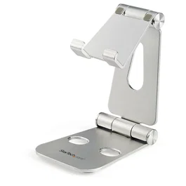 StarTech.com Soporte Plegable Universal para Móvil y Tablet - Base Ergonómica Portátil para Escritorio, Dispositivos de 4 a 13 Pulgadas