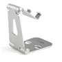 StarTech.com USPTLSTND Soporte para Tableta y Teléfono Móvil, Aluminio, Plegable, Ajustable, Universal para Dispositivos de 4" a 13" y hasta 800g, con Base Antideslizante