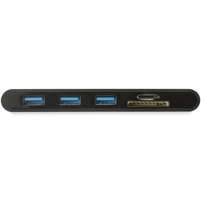 Startechcom Docking Station 9 En 1 USB-C Hub con HDMI, VGA, Ethernet, USB 3.0 y Lector de Tarjetas SD/microSD, Hasta 100W Power Delivery, Negro