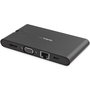 Startechcom Docking Station 9 En 1 USB-C Hub con HDMI, VGA, Ethernet, USB 3.0 y Lector de Tarjetas SD/microSD, Hasta 100W Power Delivery, Negro
