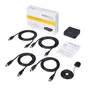 StarTech.com HBS304A24A Conmutador USB 3.2 Gen 1 de 4x4 Puertos para Compartir Periféricos (Switch USB, Automatizado, 5 Gbps) - Negro