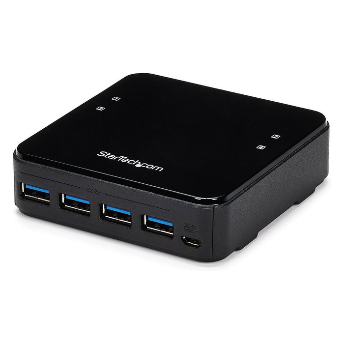StarTech.com Conmutador USB 3.2 Gen 1 4x4 HBS304A24A Negro