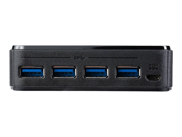 StarTech.com Conmutador USB 3.2 Gen 1 4x4 HBS304A24A Negro