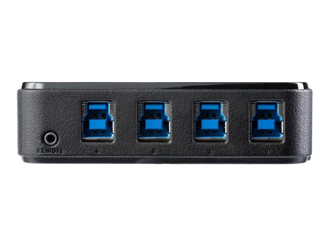 StarTech.com Conmutador USB 3.2 Gen 1 4x4 HBS304A24A Negro