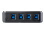 StarTech.com Conmutador USB 3.2 Gen 1 4x4 HBS304A24A Negro