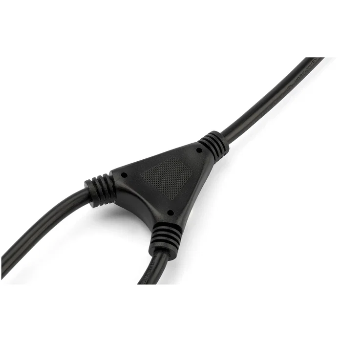 StarTech Cable de Alimentación en Y Schuko a 2x C13, 2m