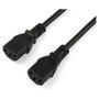 StarTech.com Cable de Alimentación en Y de 2m, Schuko a 2x C13, Negro