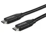 StarTech.com Cable USB-C a USB-C de 1m, 5A, USB 2.0, Negro