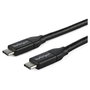 StarTech.com Cable USB-C a USB-C de 1m, 5A, USB 2.0, Negro