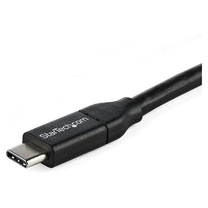 StarTech.com Cable USB-C a USB-C de 1m, 5A, USB 2.0, Negro StarTech.com Cable USB-C a USB-C de 1m, 5A, USB 2.0, Negro