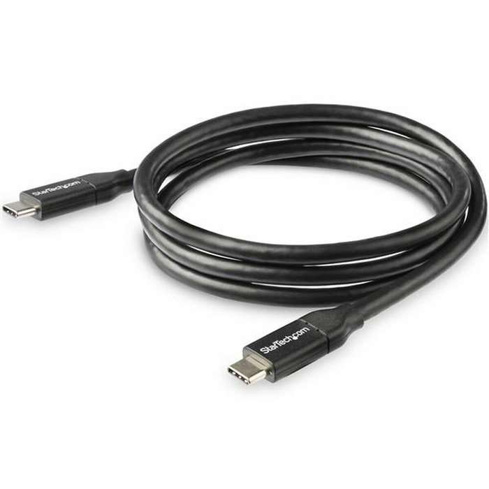 StarTech USB-C a USB-C 1m 5A PD USB 2.0 Negro