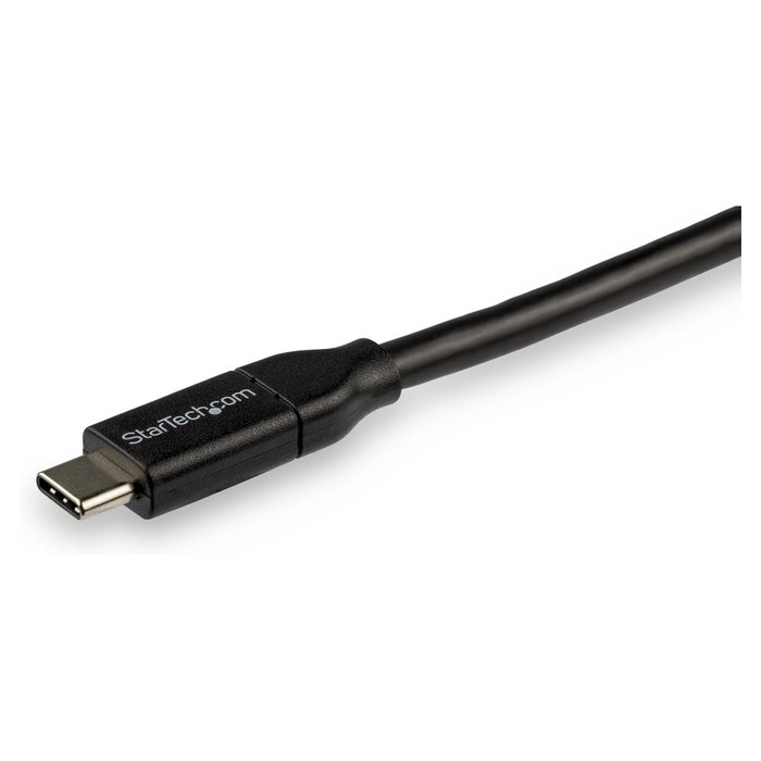 StarTech.com Cable USB-C a USB-C de 3m, 5A, 100W, Negro