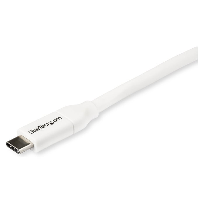 Startech Cable USB-C 2m 5A PD Blanco Certificado
