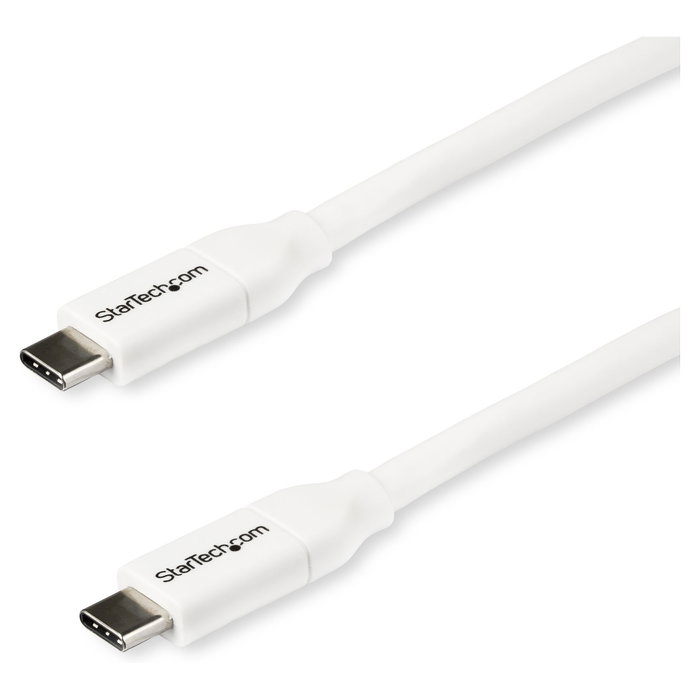 Startech Cable USB-C 2m 5A PD Blanco Certificado