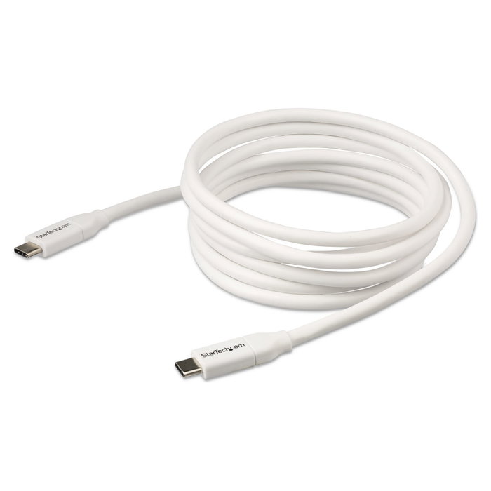 Startech Cable USB-C 2m 5A PD Blanco Certificado