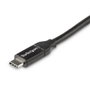 StarTech.com Cable USB-C a USB-C de 50 cm, 5A, Negro
