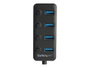 Startechcom HB30C4AIB Hub USB 3.0 de 4 Puertos con Interruptores Individuales