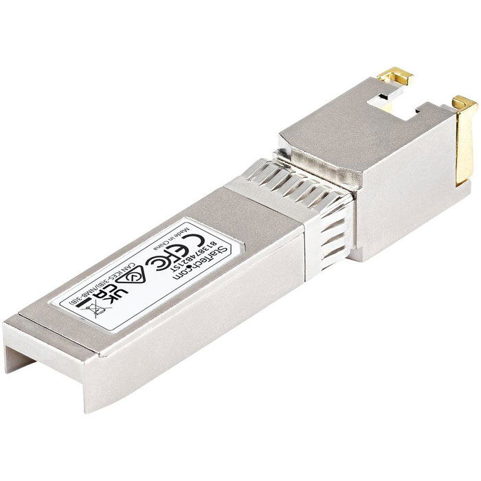Startech.com 813874B21ST Módulo Transceptor SFP+ 10 Gbps RJ-45 Compatible HP Startech.com 813874B21ST Módulo Transceptor SFP+ 10 Gbps RJ-45 Compatible HP