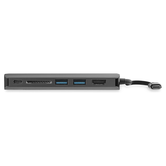 StarTech.com Adaptador USB-C a HDMI 4K con PD 60W, Ethernet GbE, 2 USB 3.0, Lector SD/SDHC/MicroSD - Hub de Puerto Tipo C - Mini Dock para Viajes StarTech.com Adaptador USB-C a HDMI 4K con PD 60W, Ethernet GbE, 2 USB 3.0, Lector SD/SDHC/MicroSD - Hub de Puerto Tipo C - Mini Dock para Viajes